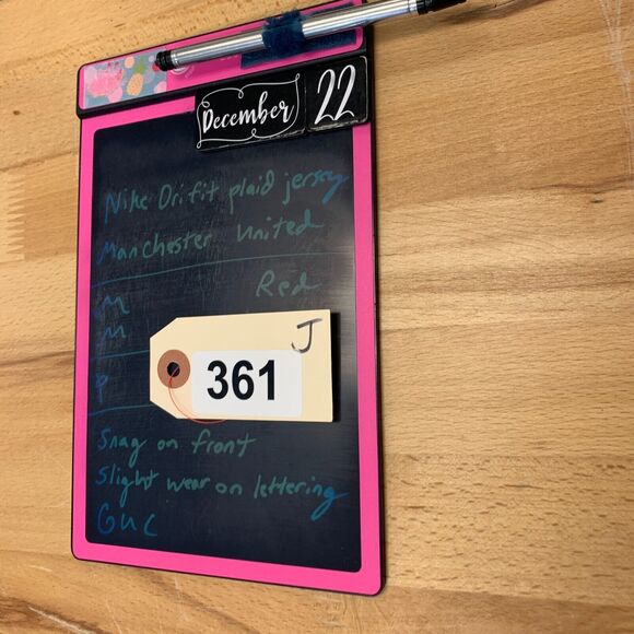 Nike Manchester United Home Jersey Men M Medium Red Soccer Football *Custom Name - Picture 14 of 15